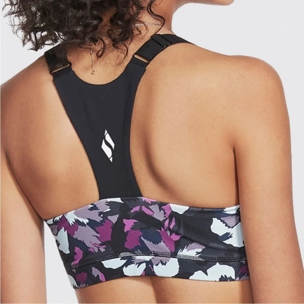 Sketchers Orchard bloom zip sports bra